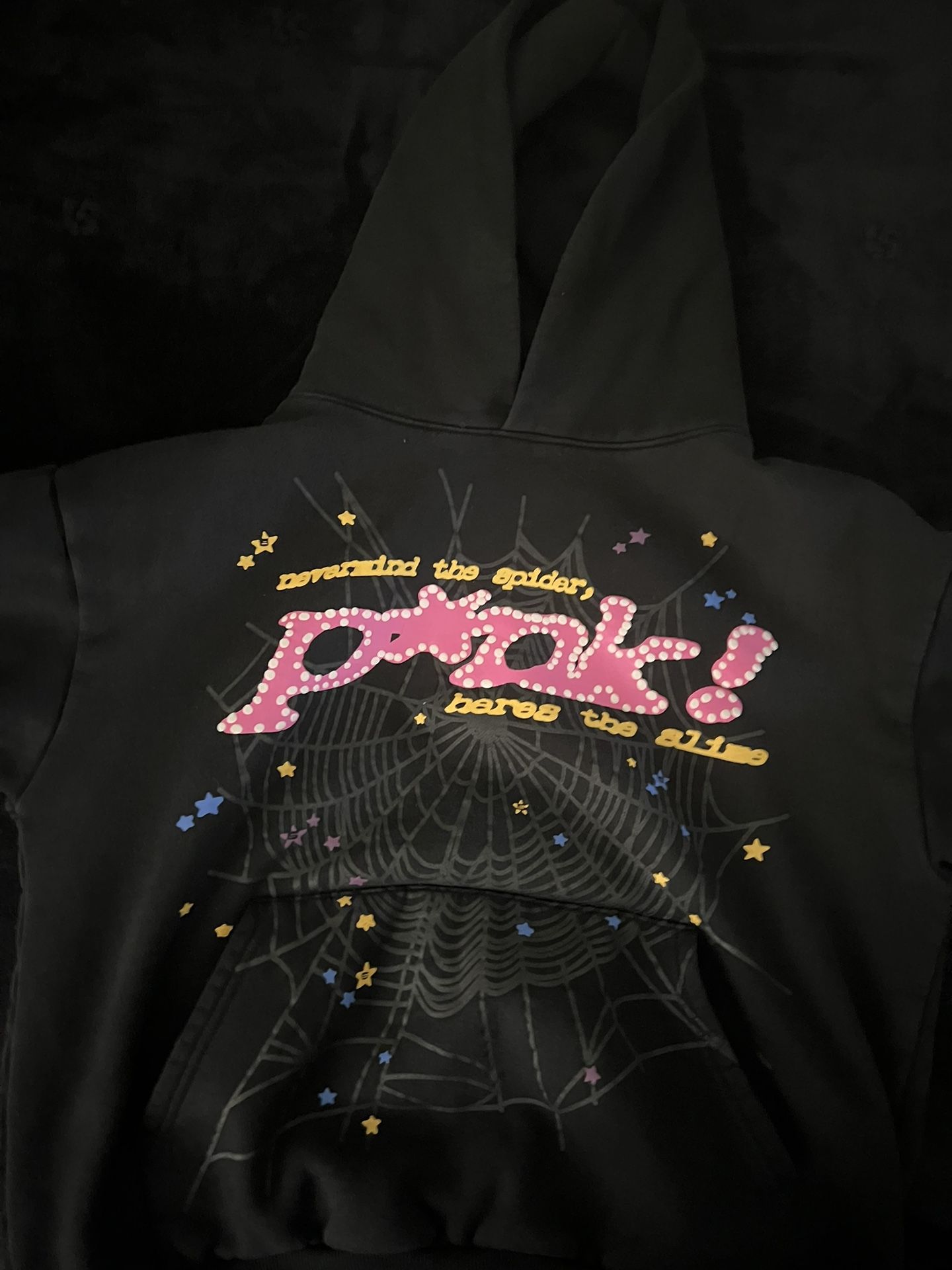 Black spider Hoodie