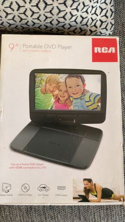 RCA 9 inch Portable DVD Player Swivel Screen HDMI