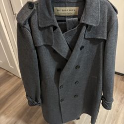 Burberry Men’s Woolen Italian Jacket New Size XL