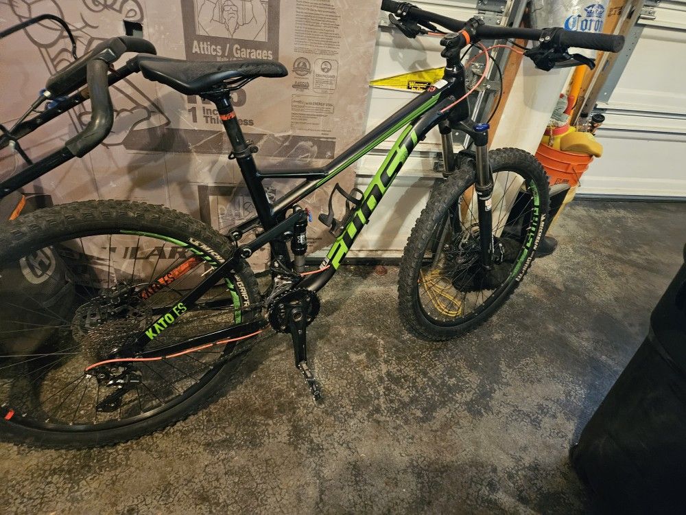 Mountain Bike, Rei Ghost Kato FS Black And Green