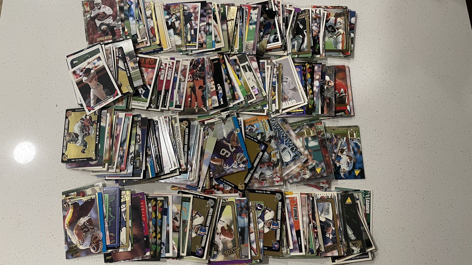 NFL football card lot 450+ Packers And Another