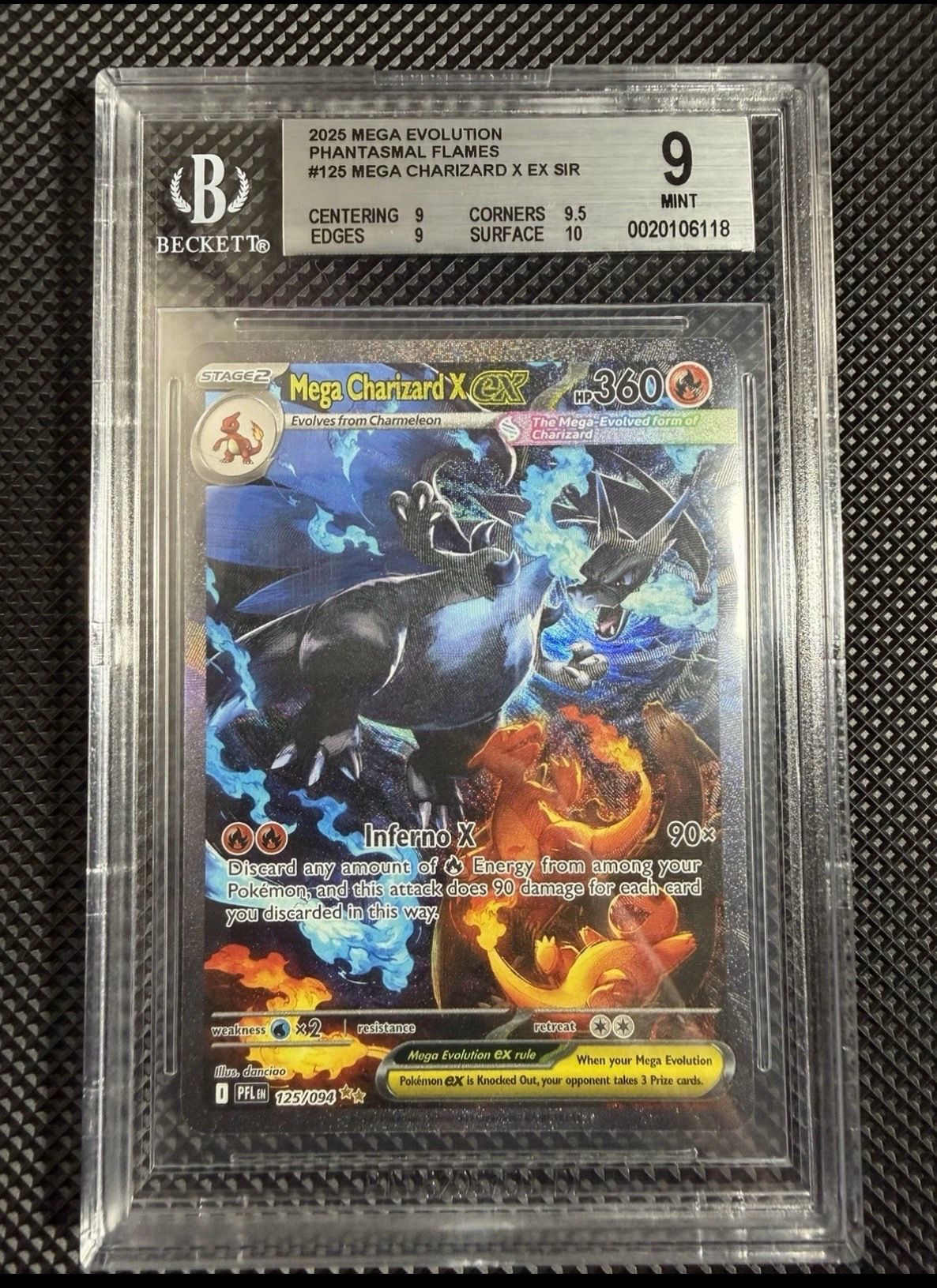 Charizard X EX SIR