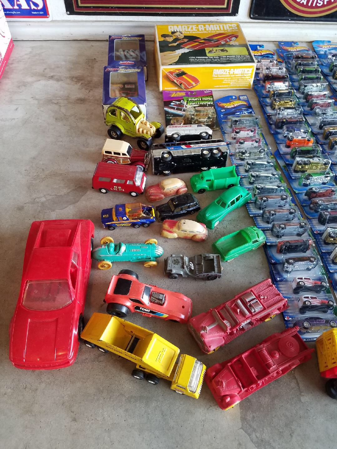 Vintage collectible cars trucks and toys