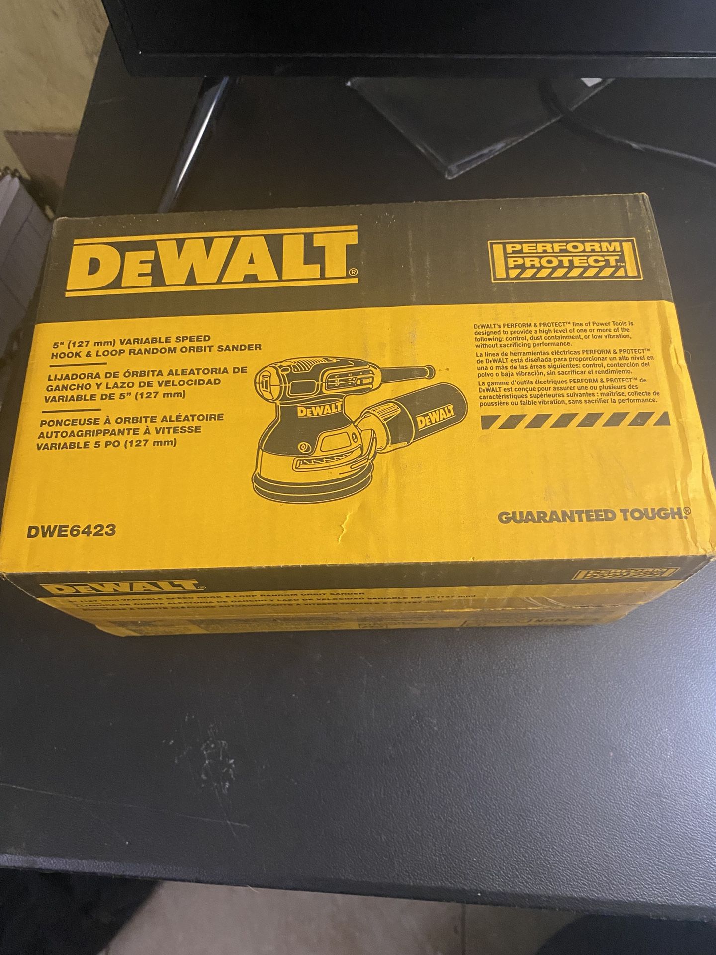 DeWALT 5” Orbital Sander (Corded) New