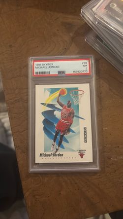 Rare Micheal Jordan PSA 7