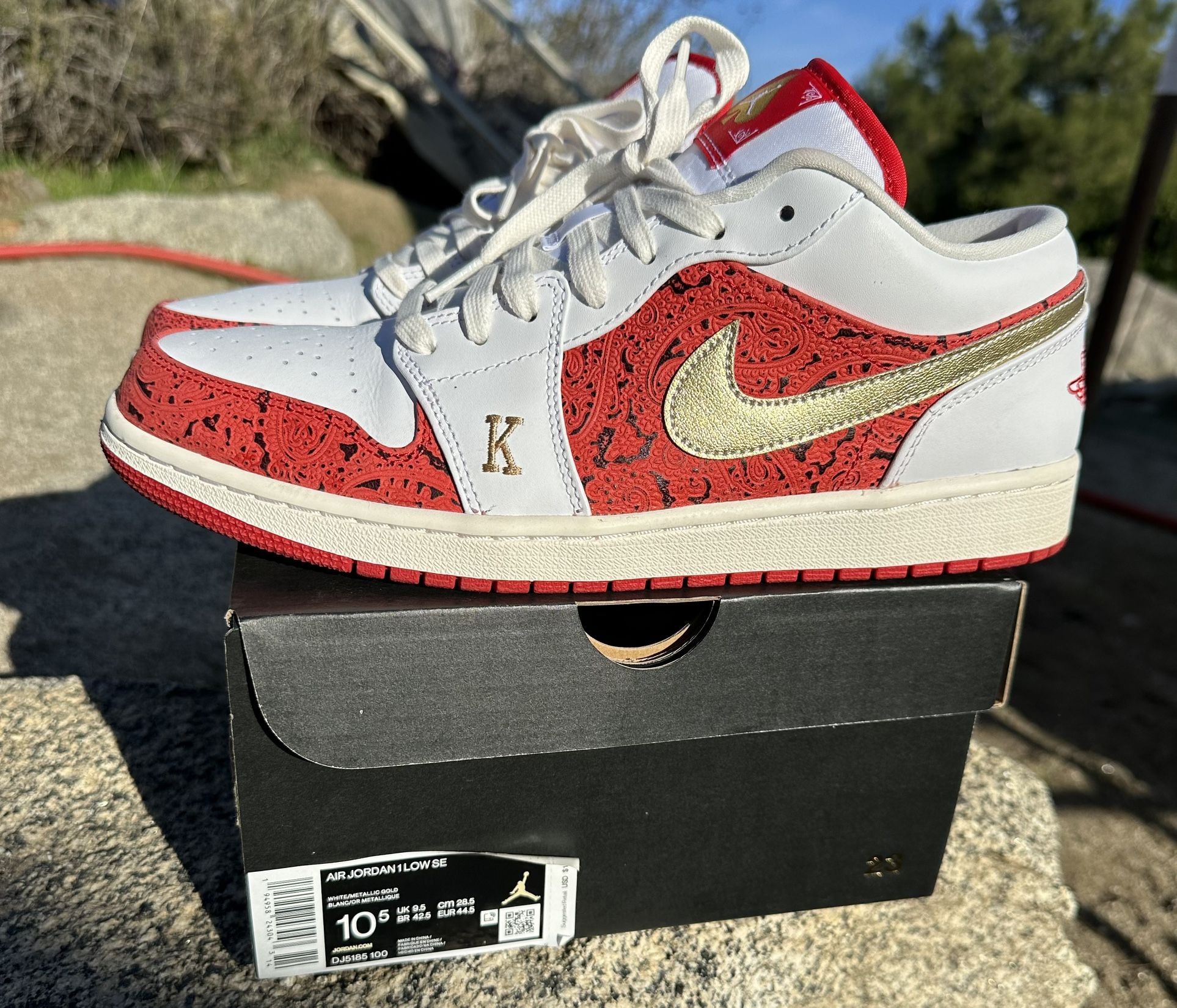 Jordan 1 Low Spades 