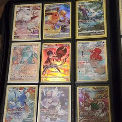 Pokemon Cards From Binder (Trainer Gallery & IR's)
