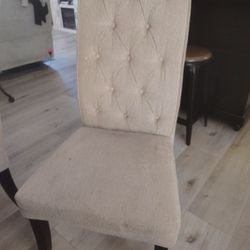 4 Beige Table Dinner Chairs  lake Mead And MLK area