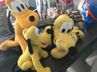 Pluto plushies