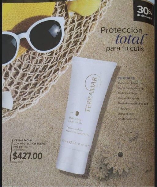 CREMA PROTECTOR SOLAR TERRAMAR FPS 50