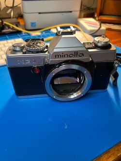 Minolta XG-1 35mm SLR Film Camera Body Only - Parts/Repair Only, Not Working