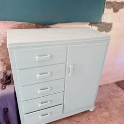 Blue / Teal Dresser