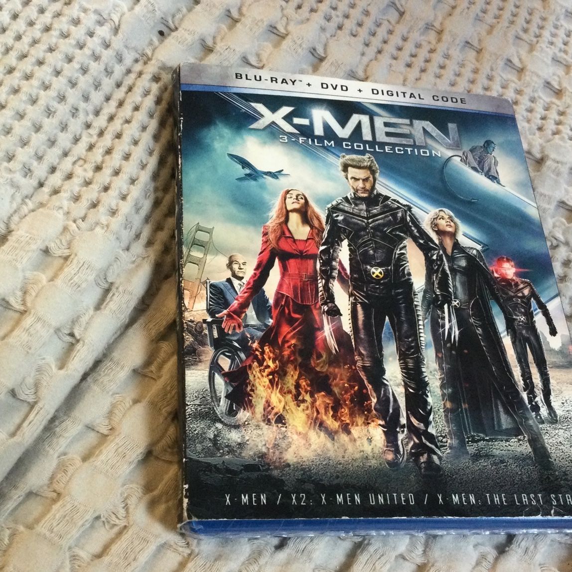 Blu-Ray + DVD + Digital Code X-Men 3 Film Collection XMen/E-Men