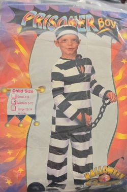 Prisoner Boy Kid Costume