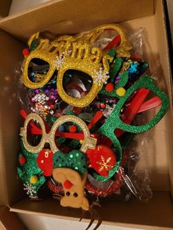 Christmas Party Glasses-NEW