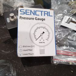 Pressure Gauge Liquid Filled With Lower Amount