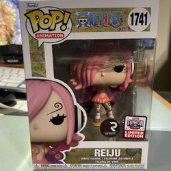 Funko Pop Animation One Piece #1741 Reiju Funkon London 2024 Limited Edition Pre-Release
