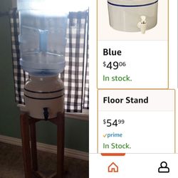 Water Dispenser With Stand