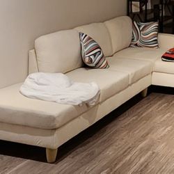 2 Piece Upholstered Sectional 