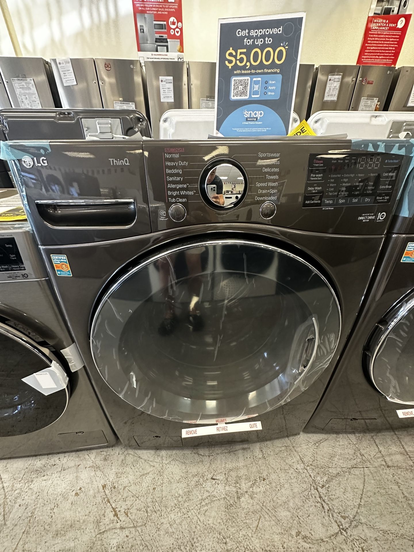 LG Washer And Dryer Combo