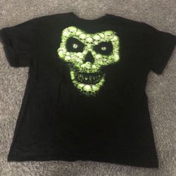 Skelton Glow T-shirt  Skull Shirt