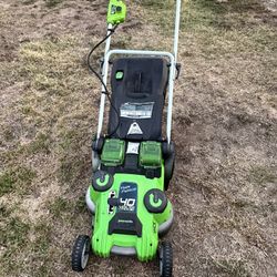 Greenworks Twin Force Lawn Mower