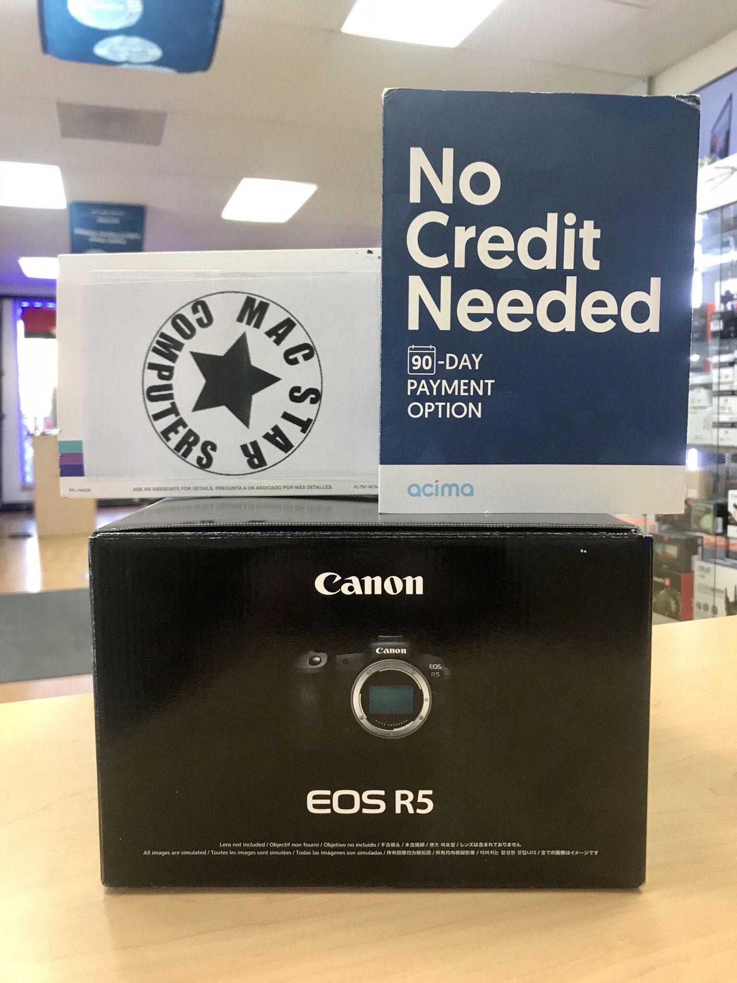 CANON EOS R5 Body Only Available In Stock with Down Payment of