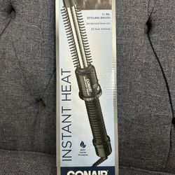 Conair Instant Heat Styling Brush 3/4 Inch Heat Wand