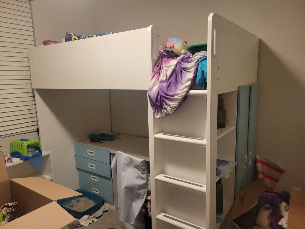 Loft Bed W/ Desk