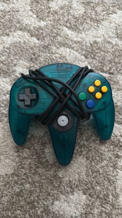 Ice blue nintendo 64 controller