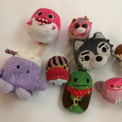 Mini Plush Toys Lot