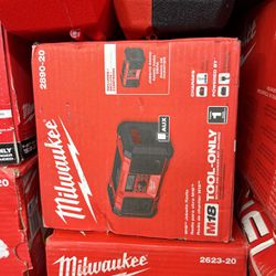 Milwaukee M18 Radio With Bluetooth Adapter 