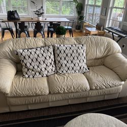Leather Sofa And Loveseat