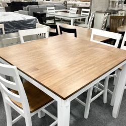 New Table & 4 Stools — SPECIAL 
