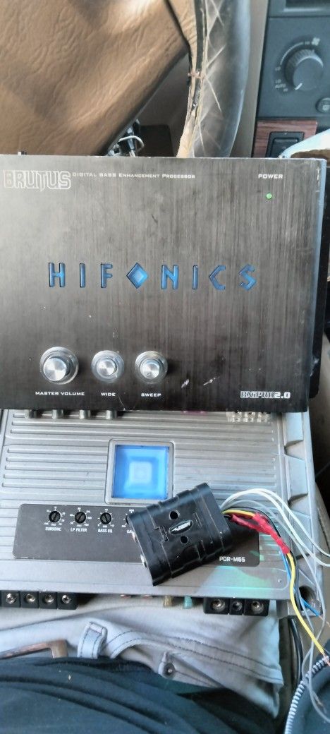 Alpine PDR-M65 & HIFONICS BXiPRO 2.0 