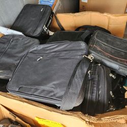 Compact travel bag with smart organization, lightweight design 100 pcs. $800 obo for lot.