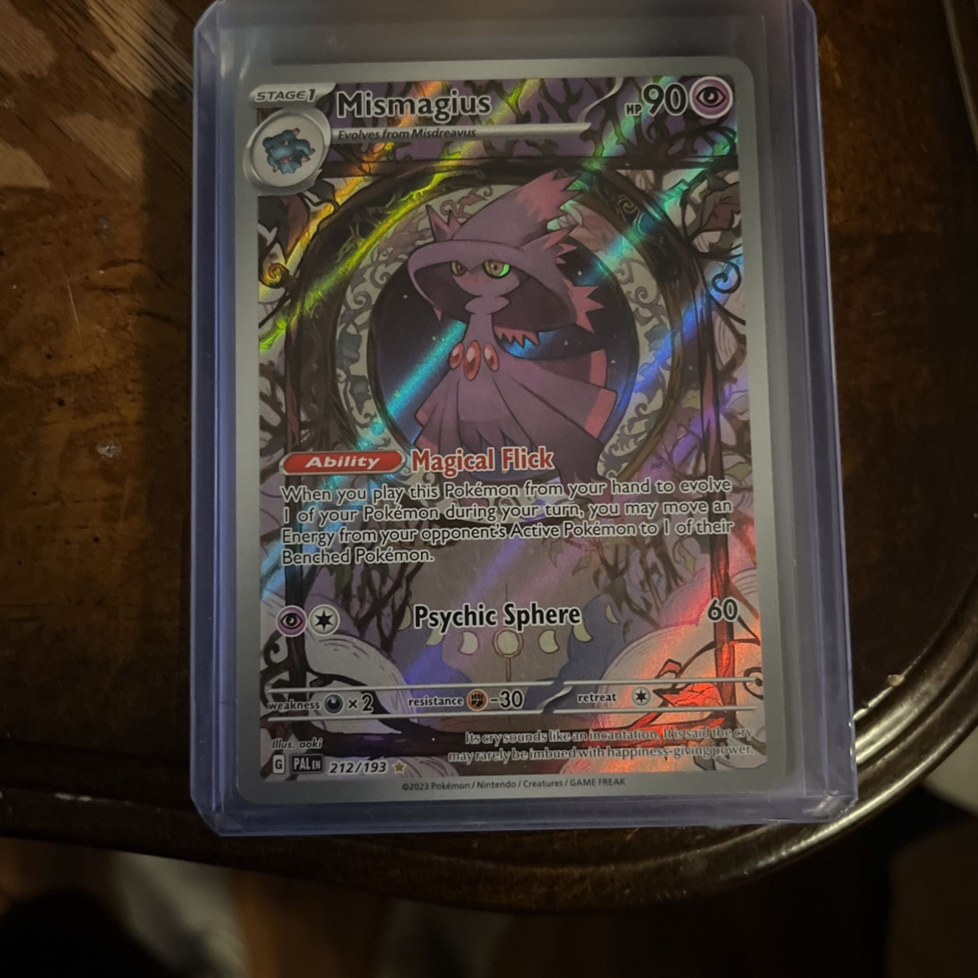 Mismagius#212 Paldea Evolved