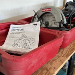 13amp Double Insulated Craftsman Circular Saw
