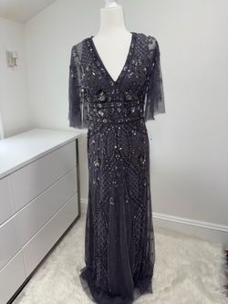 Brand New Dark Purple Formal Gown – Never Worn
