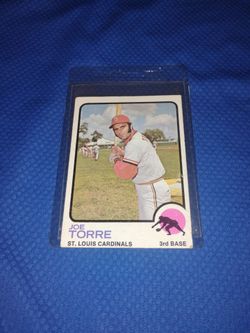 Vintage Old 1973 Joe Torre Baseball Card #450