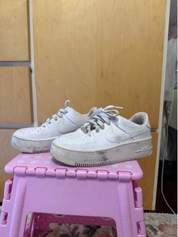 NIKE PLATFORM AIRFORCES WOMAN