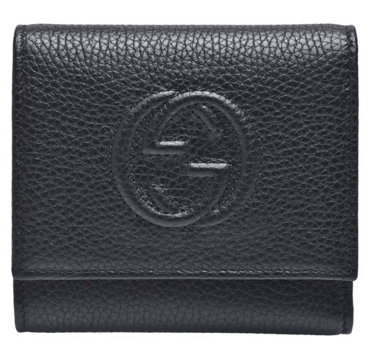 Brand New Gucci Leather Trifold Wallet