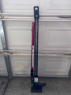 Heavy duty off road Hi lift steel jack