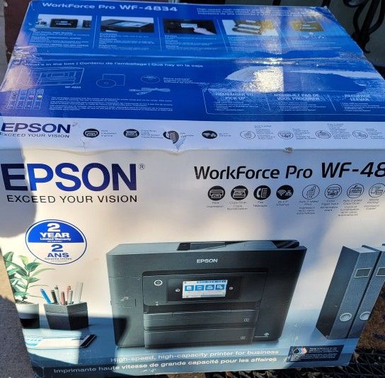 Epson Business Printer WF 4834 New