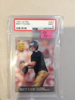 Brett Favre certified card