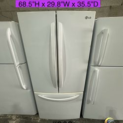 LG Refrigerator French Door With Ice Maker Inside (#263)