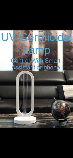 UV Germicidal Lamp W Ozone - UVC LAMP blk or white