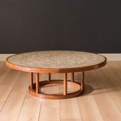Martz Mid-Century Mosaic Coffee Table