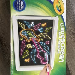Crayola Widescreen Light Designer Drawing Toy