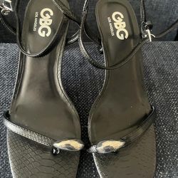 Guess black heels, size 7.5